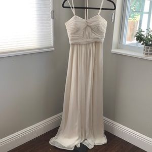 White formal dress